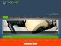printwolf.de Webseite Vorschau