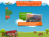 regenbogenhof-immenrode.de Webseite Vorschau