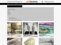 artteams.ch Webseite Vorschau