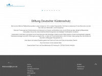 stiftung-deutscher-kuestenschutz.de Webseite Vorschau
