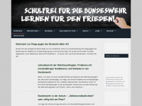 schulfrei-für-die-bundeswehr.de Webseite Vorschau