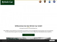 british-car-gmbh.de Webseite Vorschau