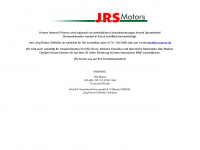 jrs-motors.de Webseite Vorschau