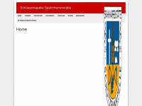 schuetzenkapelle.com Webseite Vorschau