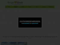 buerger-block-bassum.de Webseite Vorschau