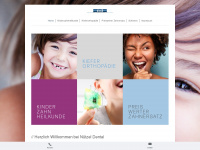 nuetzel-dental.de Webseite Vorschau