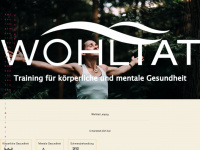 wohltat-leipzig.com Webseite Vorschau