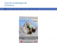 mineralogie-chamonix.org Webseite Vorschau