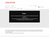 lomotion.ch Webseite Vorschau