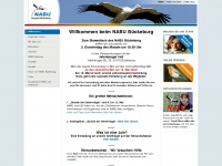 nabu-bueckeburg.de Webseite Vorschau