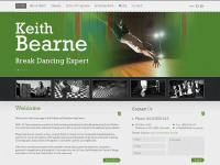 keithbearne.com.au Webseite Vorschau