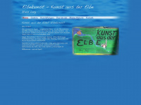 elbekunst.de Webseite Vorschau