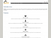 calculate-linux.org Webseite Vorschau