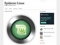 epidemiclinux.org Webseite Vorschau