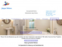 heizung-sanitaer-wehres.de Webseite Vorschau