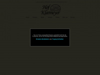 hof-kleemeyer.de Webseite Vorschau