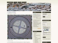 manholecovers.de Webseite Vorschau