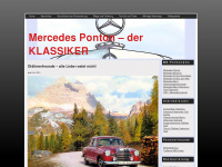 mercedes-ponton.at Webseite Vorschau