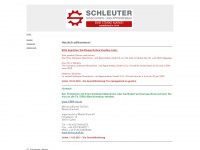 schleuter.com Webseite Vorschau