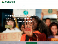 accord.org.za Webseite Vorschau