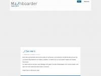 mainboarder.de Webseite Vorschau