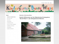 kiga-buntewiese.de Webseite Vorschau