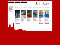 krimikahl.de Webseite Vorschau