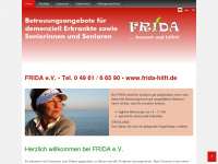 frida-hilft.de Webseite Vorschau