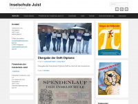 inselschule-juist.de Webseite Vorschau