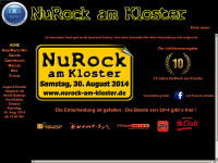 nurock-am-kloster.de Webseite Vorschau