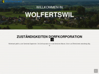 wolfertswil.ch Webseite Vorschau
