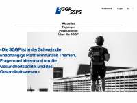 sggp.ch Webseite Vorschau