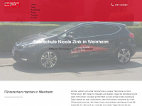 fahrschule-nicole-zink.de Webseite Vorschau