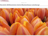 blumenhaus-lueneburg.de Webseite Vorschau