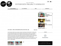 interviewproject.de Webseite Vorschau