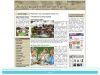 aussengastronomie.com Webseite Vorschau