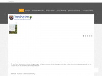 roxheim.de Webseite Vorschau