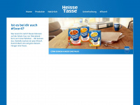 heisse-tasse.de Webseite Vorschau