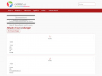 oeme.ch Webseite Vorschau