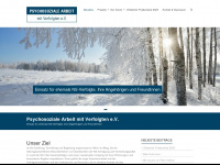 psychosoz-arbeit.org Webseite Vorschau
