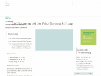 fritz-thyssen-stiftung.de