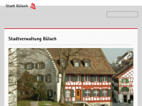 buelach.ch Webseite Vorschau