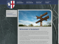 bundenbach.de Webseite Vorschau