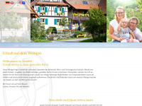 winzerhof-huber.de Webseite Vorschau