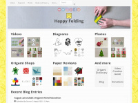 happyfolding.com Webseite Vorschau