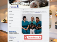 tierarztpraxis-kaufering.de Webseite Vorschau