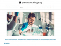 primus-consulting-group.de Webseite Vorschau
