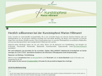 kunststopferei-hiltmann.de Webseite Vorschau