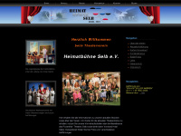 heimatbuehne-selb.de Webseite Vorschau