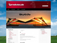 korvokites.de Webseite Vorschau